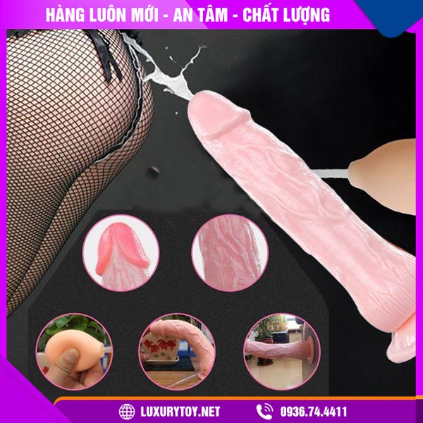 dương vật giả silicon baile eros fountain