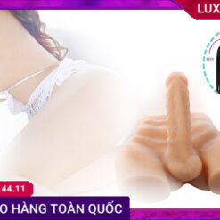 Dương vật giả bán thân Bigger Man rung mạnh mẽ lưu ý khi dùng bigger man