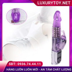 Dương vật giả rung ngoáy Butterfly LCD khoái cảm kép tính năng butterfly lcd
