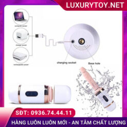 Máy massage âm đạo Cyclone Fire rung thụt sưởi ấm cách dùng cyclone fire
