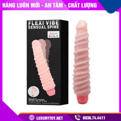 Dương vật giả Baile Flexi Vibe xoắn nữ tự sướng phê tột đỉnh