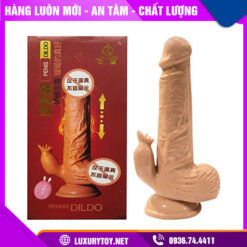 Dương vật giả cho nữ Jiuai Penis Dildo dính tường rung thụt