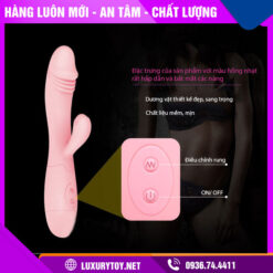 Dương vật giả Pretty Love Snappy đồ chơi tình dục cao cấp cho nữ Pretty Love Snappy hoạt động rất êm ái, gần như không gây tiếng ồn