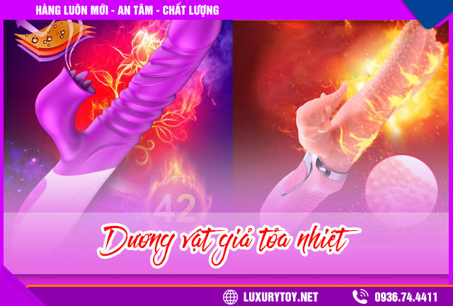 dương vật giả tỏa nhiệt