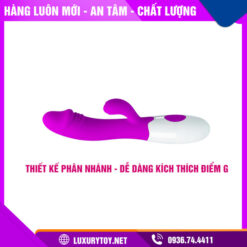 Dương vật giả cho nữ Pretty Love Snappy 30 chế độ rung đa dạng, kích thích nhiều vùng nhạy cảm