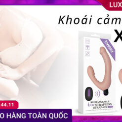 Dương vật giả cao cấp IJOY Strapless 2 đầu mạnh mẽ công dụng ijoy strapless