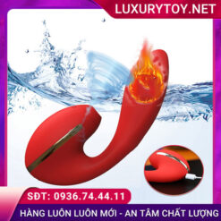 Dương vật giả Kistoy TINA 2 đầu rung hút siêu kích thích giới thiệu kistoy tina