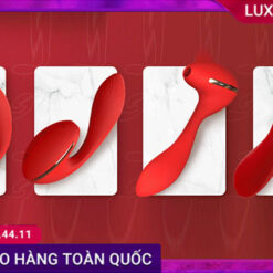 Dương vật giả Kistoy TINA 2 đầu rung hút siêu kích thích lưu ý về kistoy tina