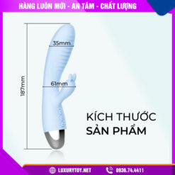 Dương vật giả cao cấp Leten Amative Rabbit có rung, ngoáy kích thước dương vật giả cao cấp leten amative rabbit