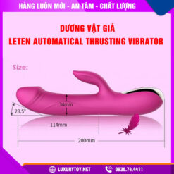 Dương vật giả rung thụt Leten Automatical Thrusting Vibrator dương vật giả rung thụt leten automatical thrusting vibrator