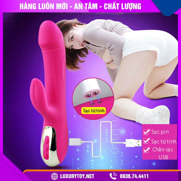 dương vật giả rung thụt leten automatical thrusting vibrator
