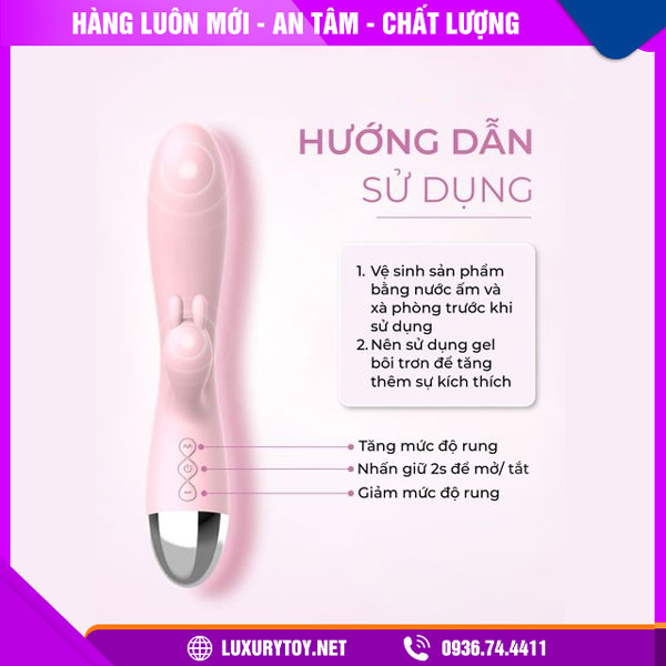 hướng dẫn sử dụng dương vật giả rung leten rabbit moe