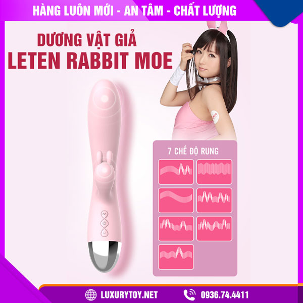 chế dộ rung dương vật giả rung leten rabbit moe