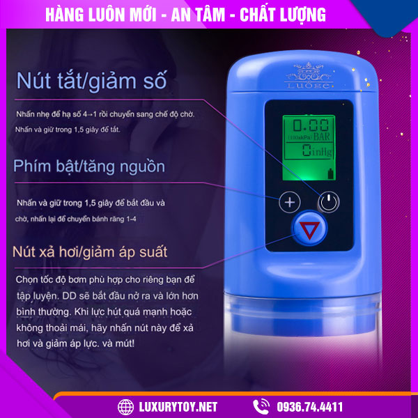 hướng dẫn sử dụng máy tập kéo dài dương vật lg 106d g3