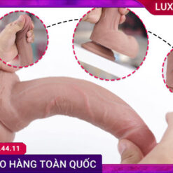 Dương vật giả cho nữ Lovetoy 9 inch dual layered công dụng lovetoy 9 inch dual layered