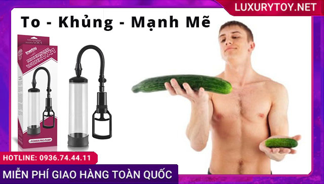 Máy tập Lovetoy Maximizer Worx VX1 tăng kích thước cu