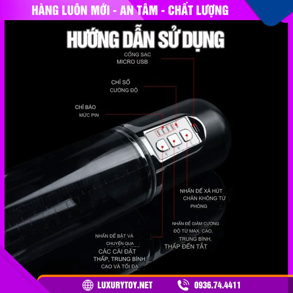 máy tập dương vật lovetoy maximizer worx vx5 