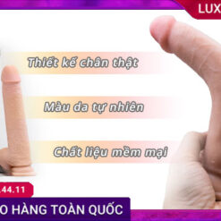 Cu giả cho nữ Lovetoy SKIN 9 inch đế dán tường chắc chắn tính năng lovetoy skin 9 inch