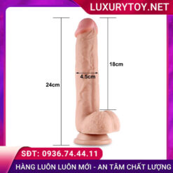 Cu giả dán tường Lovetoy Sliding-Skin dong 9,5 inch công dụng lovetoy sliding-skin dong 9,5 inch