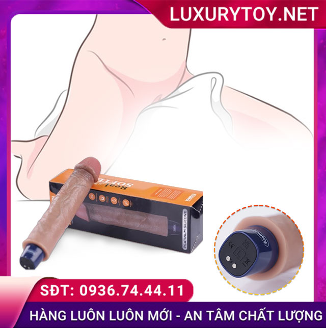 Dương vật giả có rung Lovetoy Softee Real 9 inch lưu ý khi dùng lovetoy softee real 9 inch