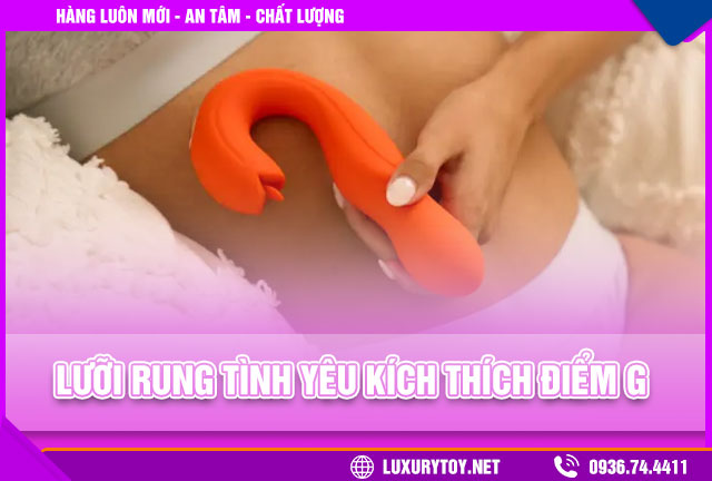 lưỡi rung tình yêu