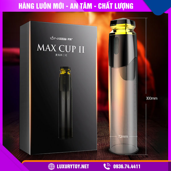 giới thiệu máy tập dương vật cao cấp max cup 2