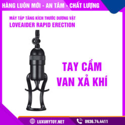 Hướng dẫn sử dụng máy tập Loveaider Rapid Erection - Luxury Toy