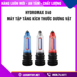 Máy tập tăng kích thước dương vật Hydromax X40 - Luxury Toy máy kéo dài dương vật Hydromax X40