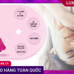 Dương vật giả cao cấp Nalone Dixie có rung 10 chế độ tính năng nalone dixie