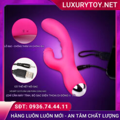 Dương vật giả Nalone iDol RABBIT rung - xoay - tỏa nhiệt công dụng nalone idol rabbit