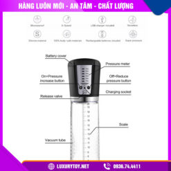 Máy tập to dương vật Passion Pump tự động an toàn hướng dẫn sử dụng máy tăng kích cỡ dương vật passion pump
