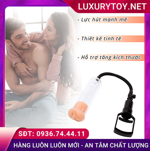 tính năng penis pump realistic vagina sleeve