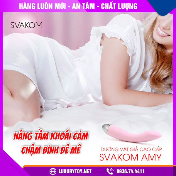 giới thiệu dương vật giả cao cấp svakom amy