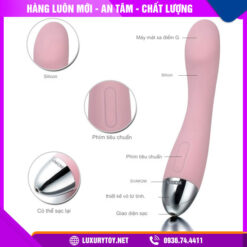 Dương vật giả cao cấp Svakom Amy có rung kích thích điểm G dương vật giả cao cấp svakom amy