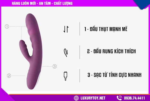 dương vật giả cao cấp svakom avery