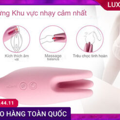 Máy massage âm đạo Svakom NYMPH với 2 đầu rung mạnh mẽ lưu ý khi dùng svakom nymph
