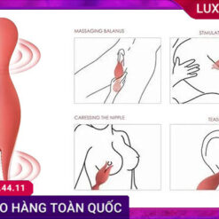Máy massage mini Svakom Siren kích thích đầu ti & âm hộ công dụng svakom siren