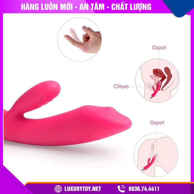 ưu điểm dương vật giả rung nhánh Svakom Trysta 