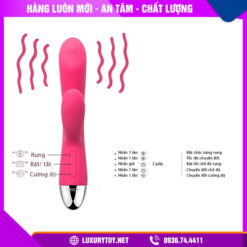 Dương vật giả rung nhánh Svakom Trysta với 35 kiểu rung hướng dẫn sử dụng dương vật giả rung nhánh Svakom Trysta