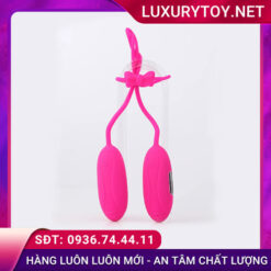 Trứng rung tình yêu Aphojoy hai đầu hồng