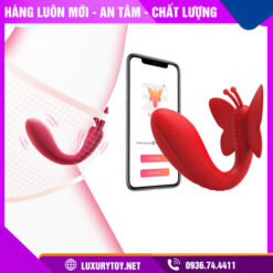 Máy rung tình yêu VANESIA bướm đỏ