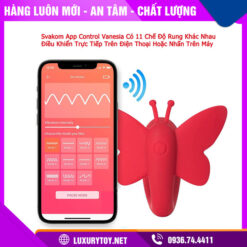 Ưu điểm của trứng rung tình yêu cao cấp Svakom Vanesia