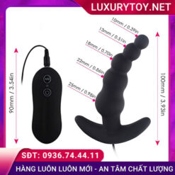 Đồ chơi hậu môn Aphrodisia Beads 10 kiểu rung kích thích giới thiệu aphrodisia beads