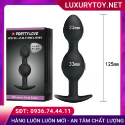 Đồ chơi hậu môn Pretty Love Anal Balls mềm mịn kích thích tính năng prettylove anal balls
