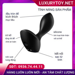 Đồ chơi hậu môn Satisfyer Backdoor Lover 12 chế độ rung tính năng satisfyer backdoor lover
