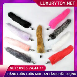 sextoy đuôi cáo inox