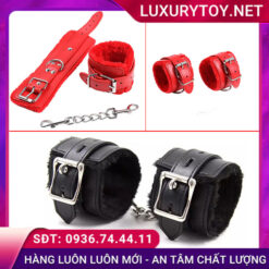 Đồ chơi bạo dâm trói tay và chân êm ái tăng cảm giác mạnh giới thiệu trói tay và chân