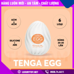 Trứng thủ dâm Tenga Egg silicon chính hãng Nhật Bản 18 sắc thái Thông tin chi tiết của Trứng thủ dâm Tenga Egg
