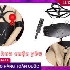 Đồ chơi bạo dâm Bondage bộ trói tay hở ngực kích thích công dụng bondage bộ trói tay hở ngực