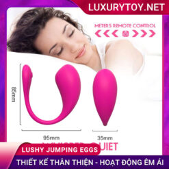 Chất liệu và thiết kế của trứng rung Lushy